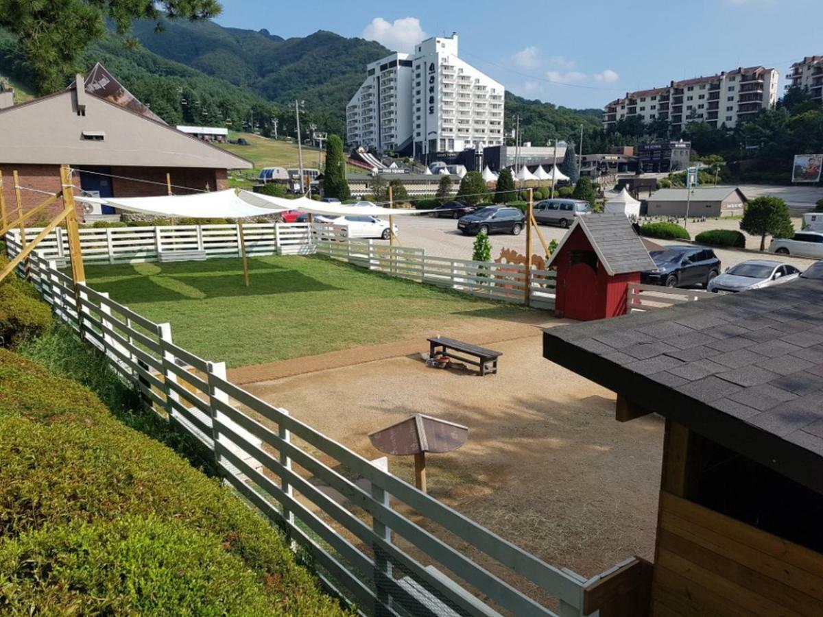 แบร์ ทาวน์ Hotel โพชอน ภายนอก รูปภาพ